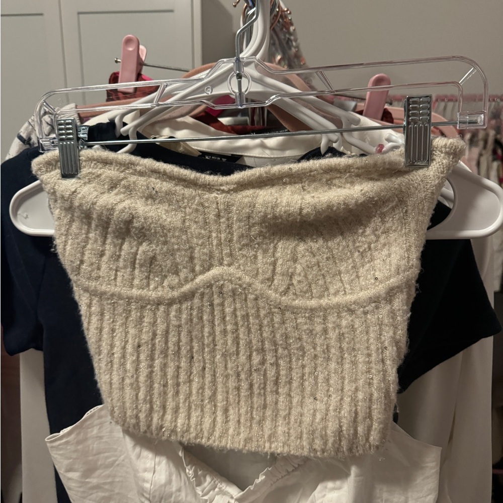 Free People Knit Tube Top